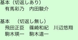 基本（切返しあり）　